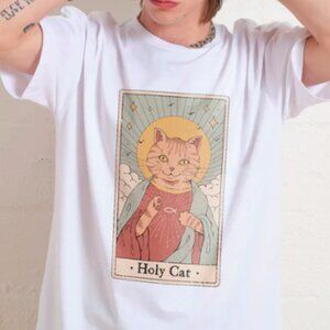 Holy Cat T-Shirt, Cat Card Shirt